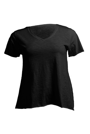CURVES SLUB ( JHK T-SHIRT ) nero